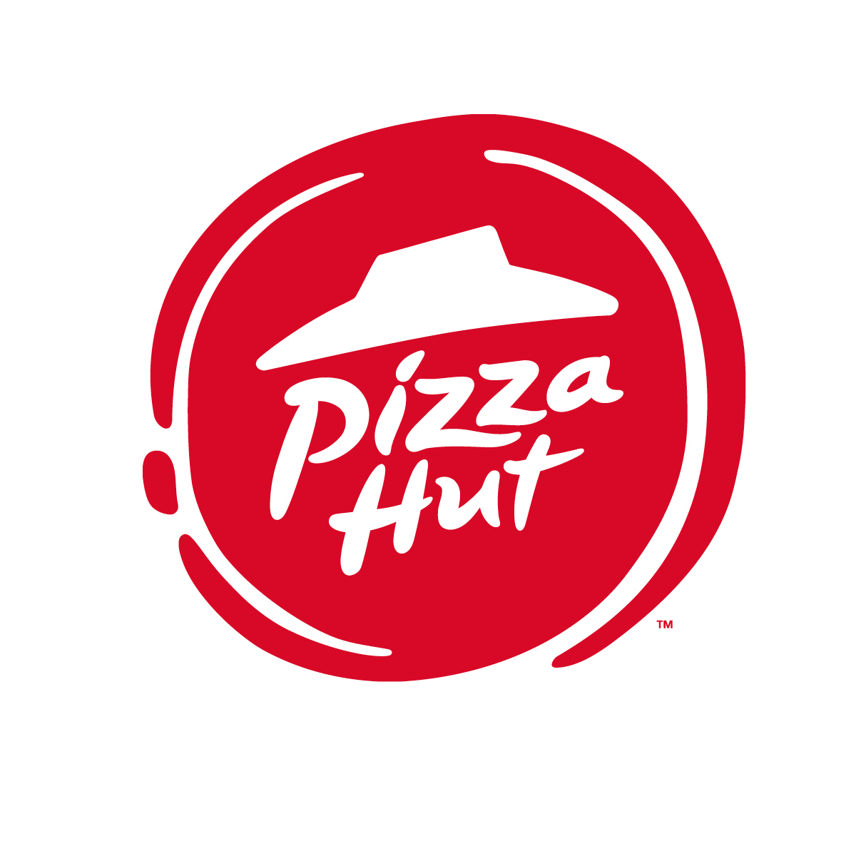 Pizza hut banner.