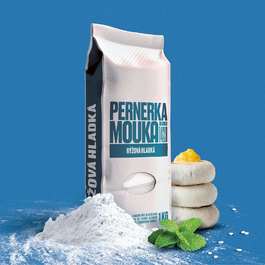 Blue Pernerka flour.