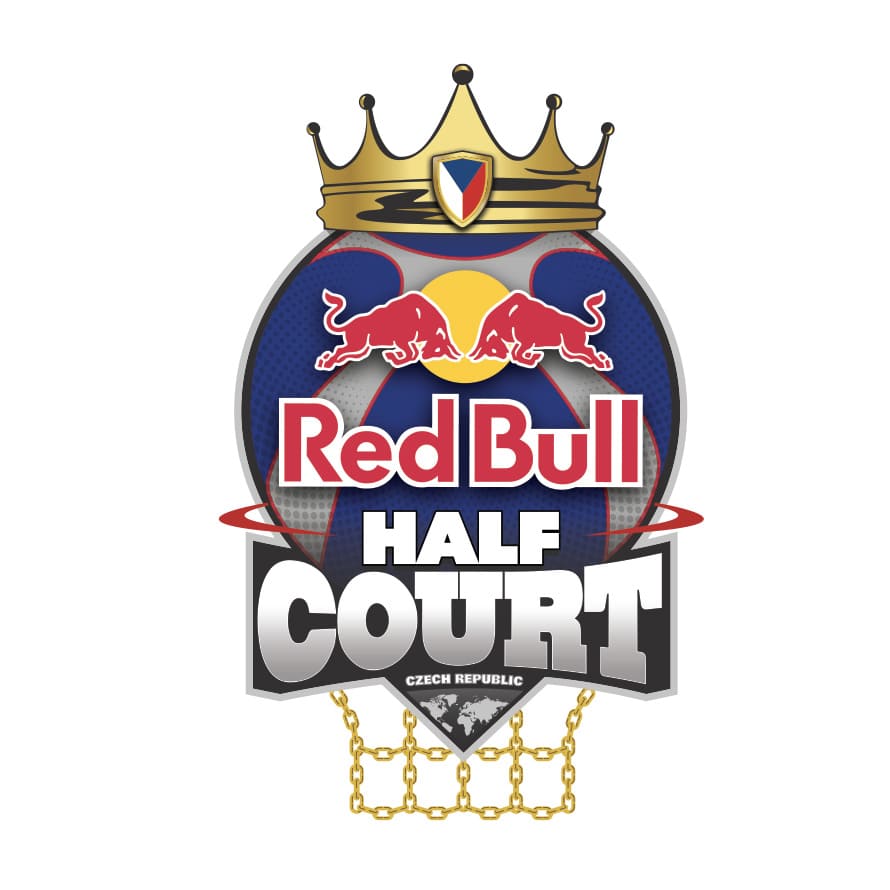 Red Bul Half Court logo.